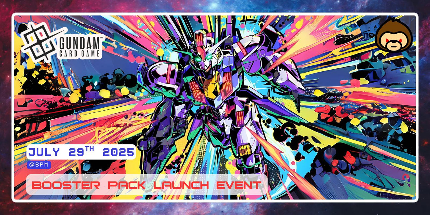 GUNDAM CARD GAME Booster Pack Launch Event - Sealed Format (July 29th 2025 @ 6PM)