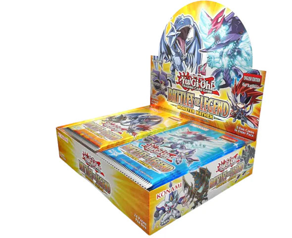Yugioh TCG - Battles of Legend - Monster Mayhem - Booster Box - 1st Edition
