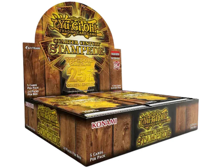 Yugioh TCG - Quarter Century Stampede - Booster Box - 1st Edition