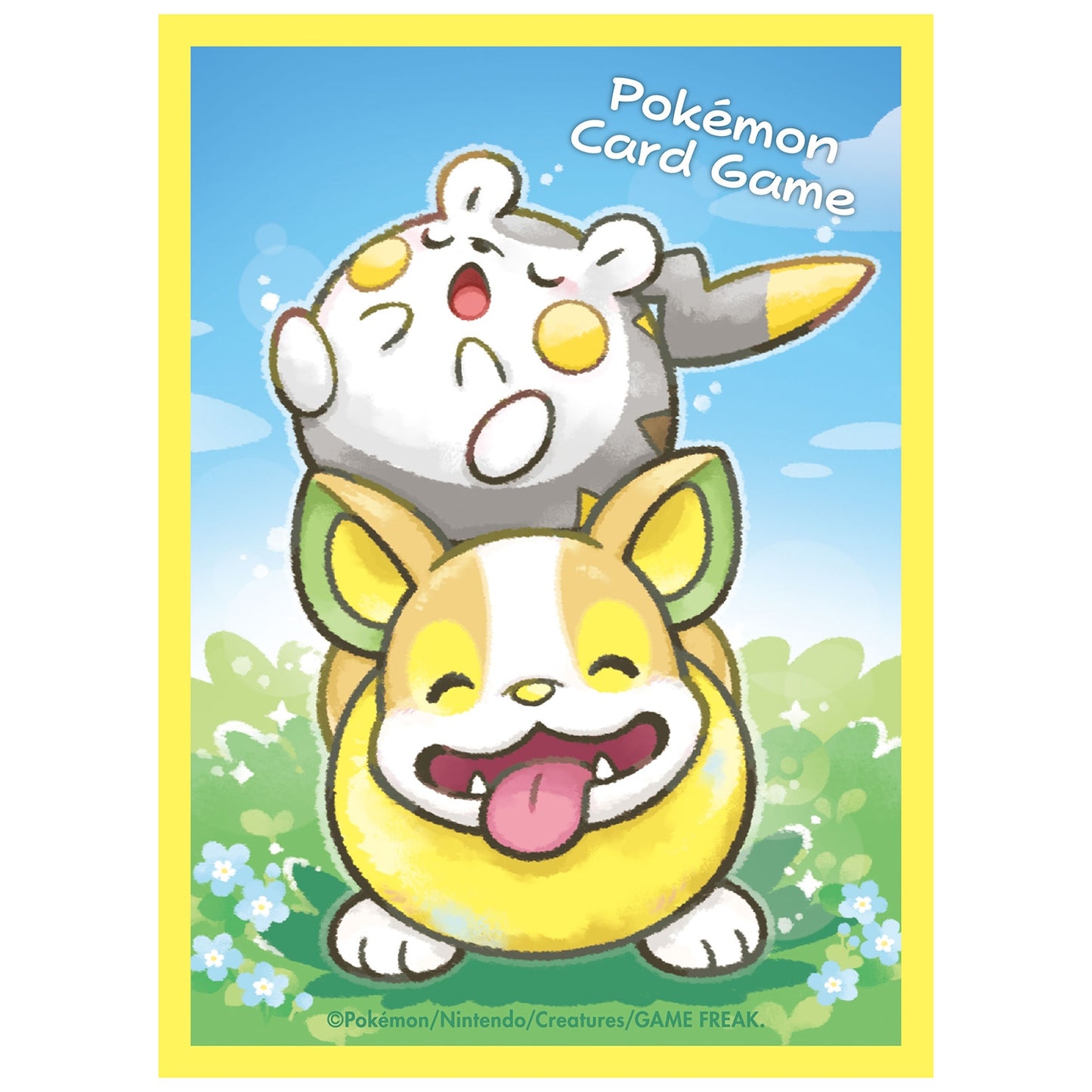 Pokémon Center Japan Official Sleeves: Togedemaru and Yamper Sleeves