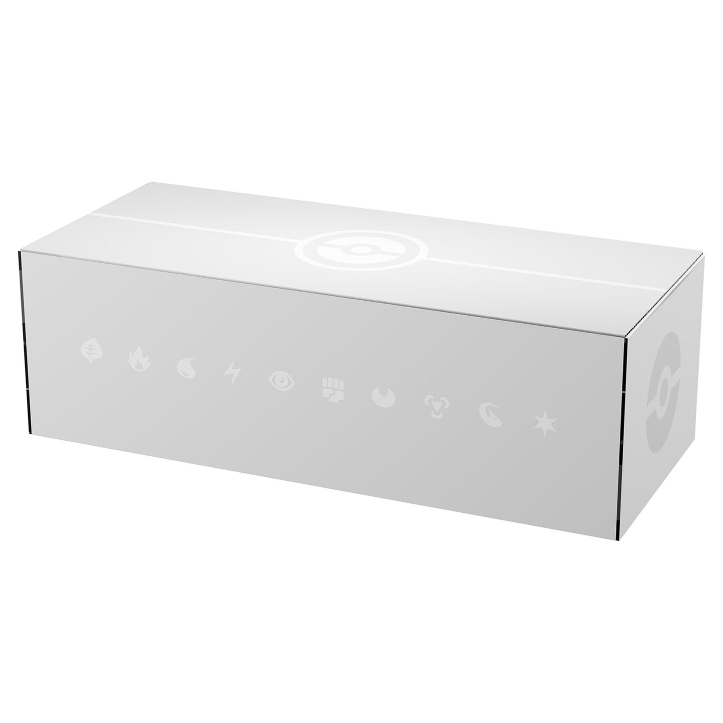 Pokémon Center Japan Official: Pokemon Long Card Box - White