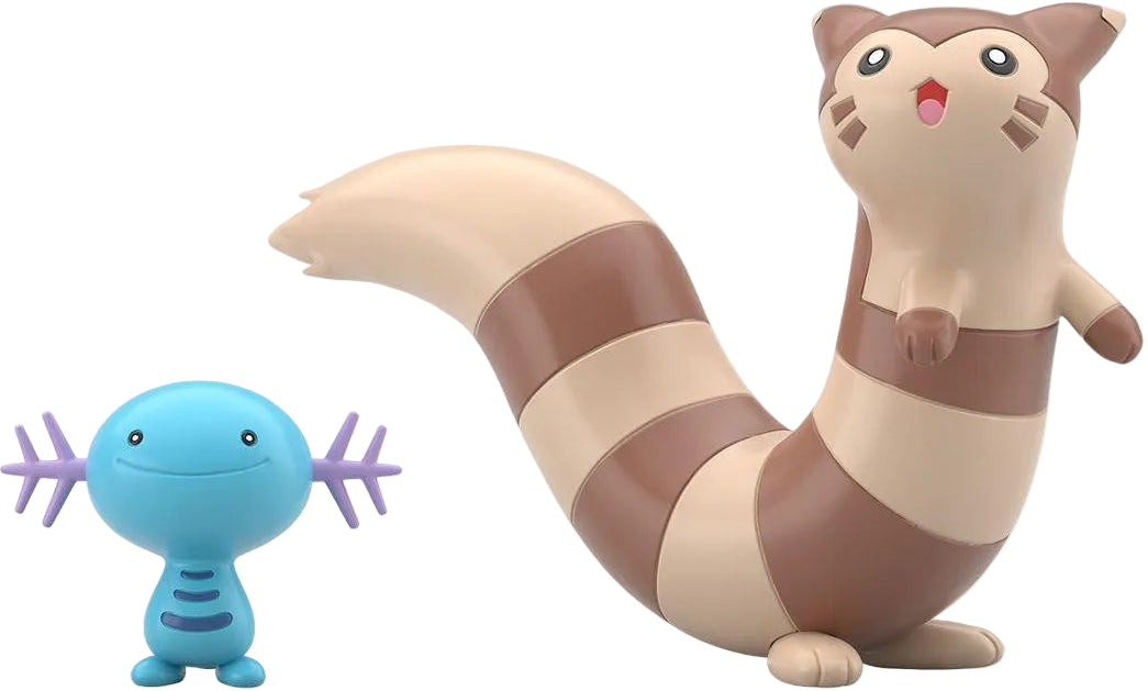 Pokemon Scale World - Johto Region - Wooper & Furret Figure