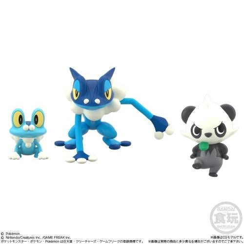 Pokemon Scale World - Kalos Region - Froakie & Frogadier & Pancham