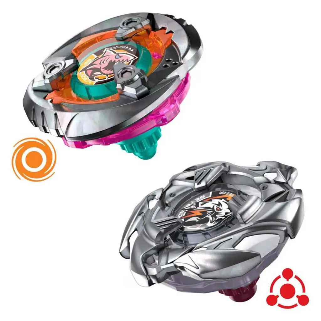 (Hasbro) Beyblade X - Gill Shark 4-70O & Pearl Tiger 3-60U Dual Pack