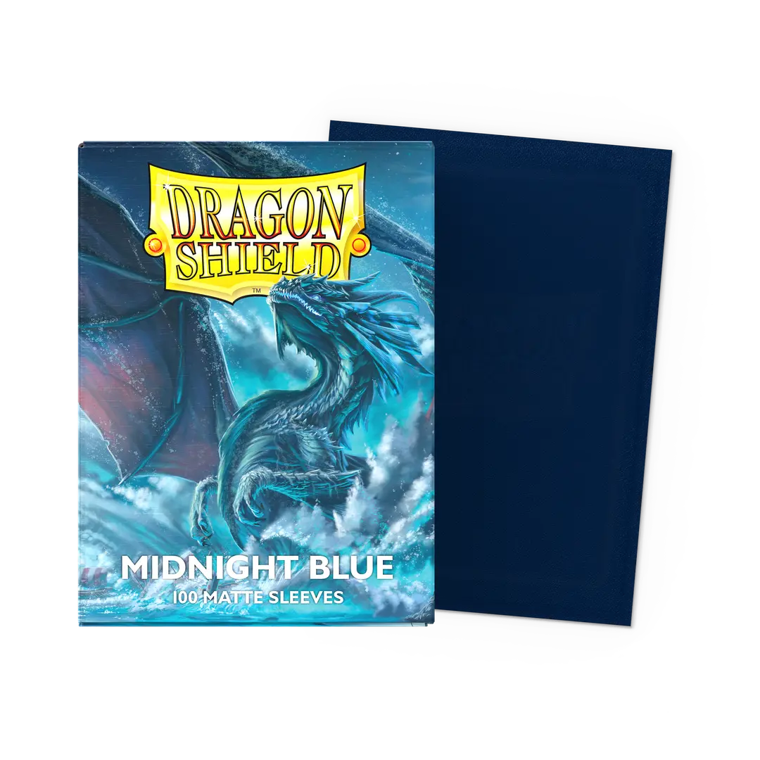 Dragon Shield Sleeves - Matte Standard (Midnight Blue)