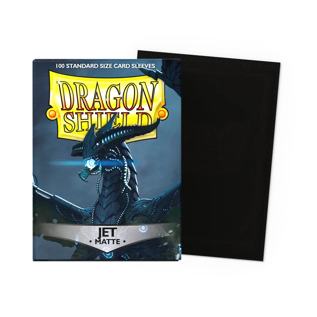 Dragon Shield Sleeves - Matte Standard (Jet)