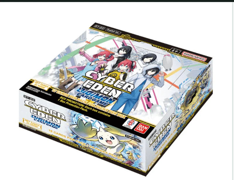 DIGIMON CG BT22 CYBER EDEN BOOSTER BOX