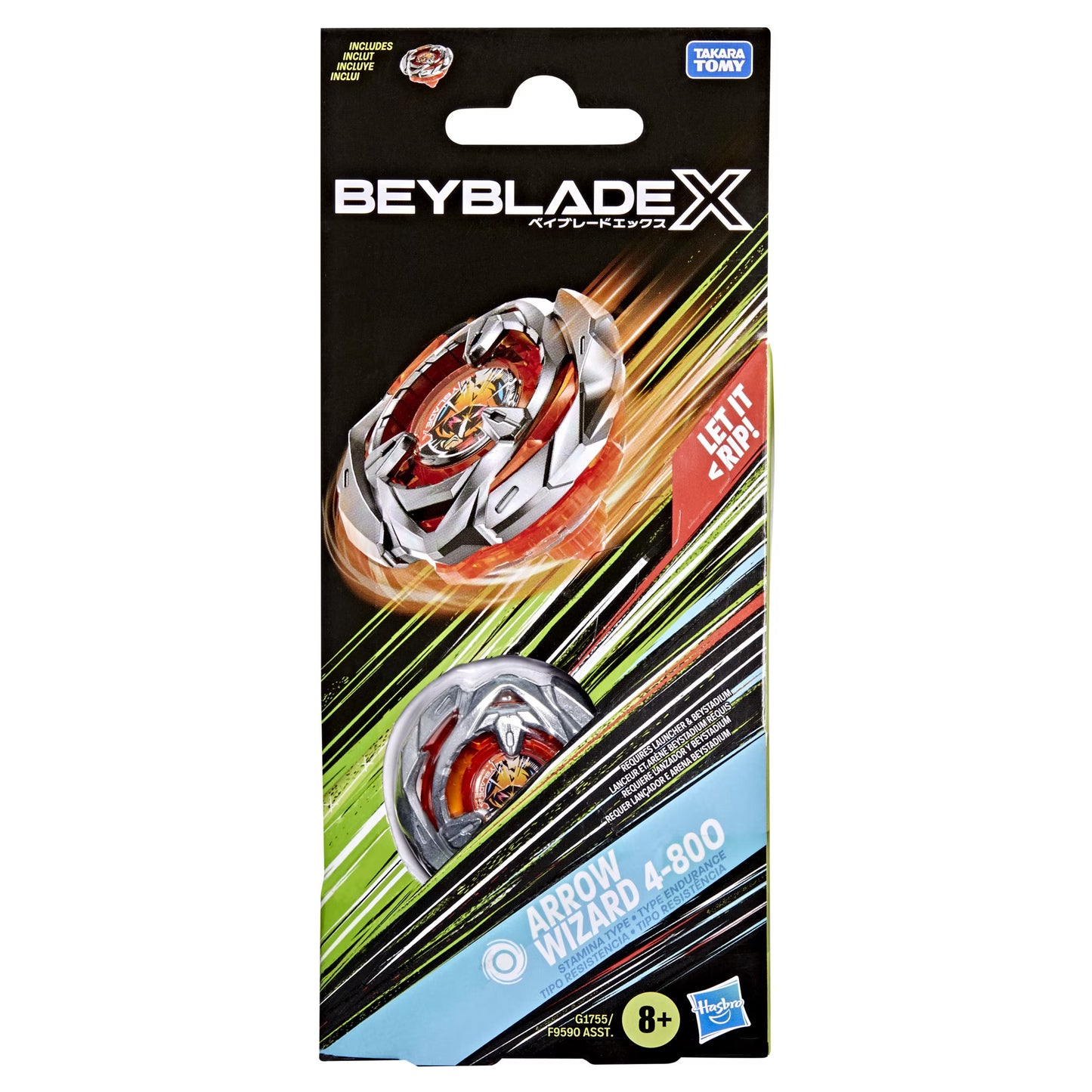 (Hasbro) Beyblade X - Arrow Wizard 6-80O