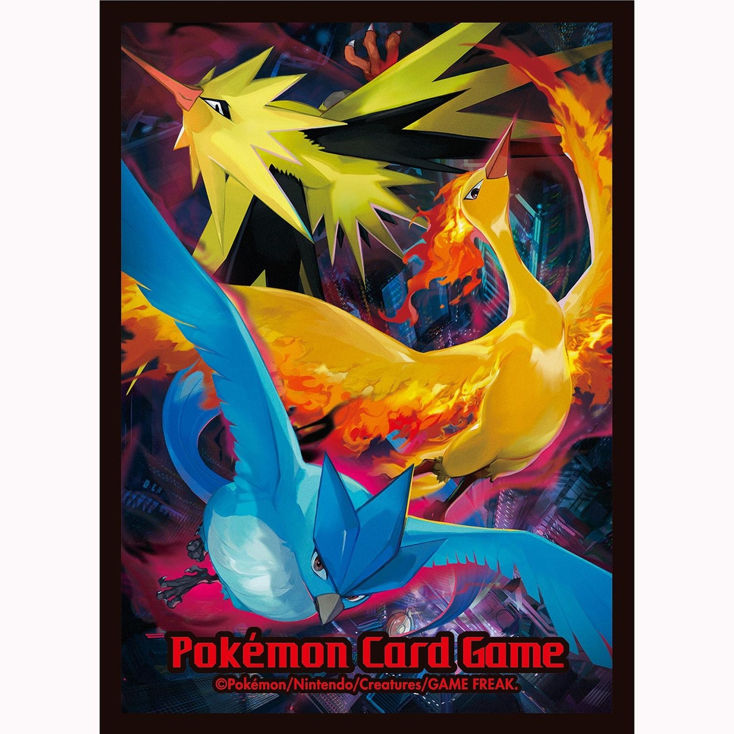 Pokémon Center Japan Official Sleeves: Articuno & Moltres & Zapdos Sleeves