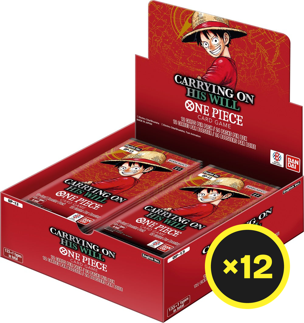 One Piece Card Game - Carrying On His Will - OP-13 - Booster Box (English)