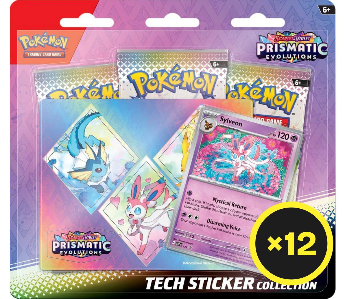 Pokémon TCG - Scarlet & Violet - Prismatic Evolutions - Tech Sticker Collections (Sylveon)