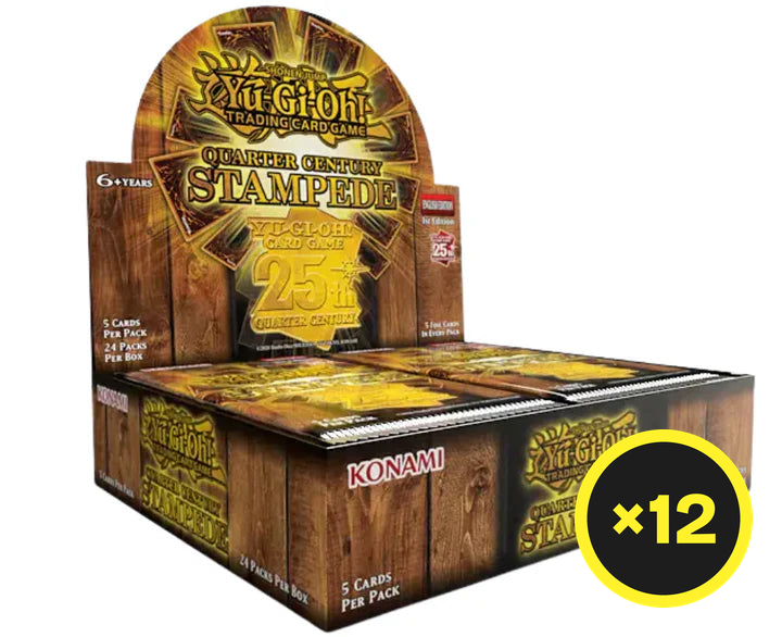 Yugioh TCG - Quarter Century Stampede - Booster Box - 1st Edition