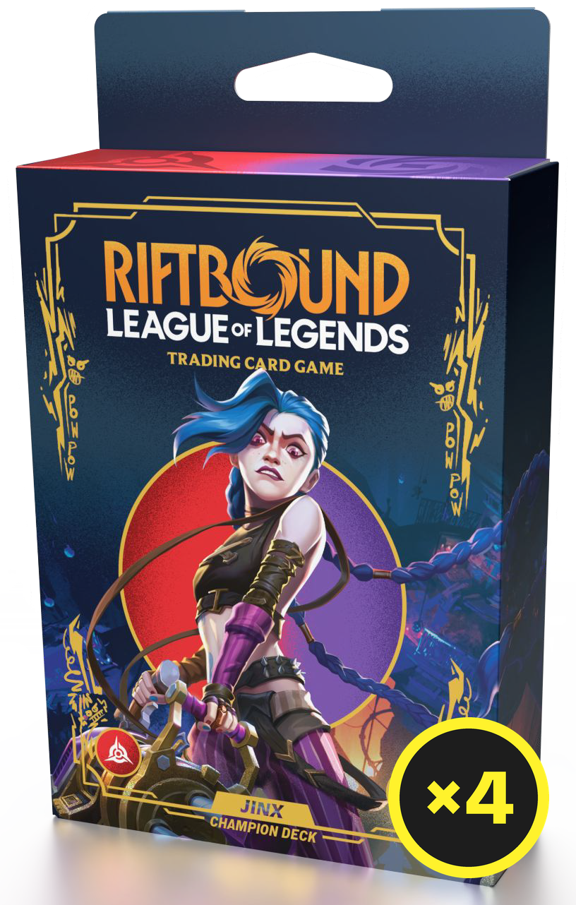 Riftbound - League Of Legends TCG - Origins Champion Deck (Jinx)