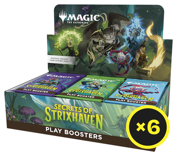 Magic The Gathering TCG - Secret of Strixhaven - Play Booster Box