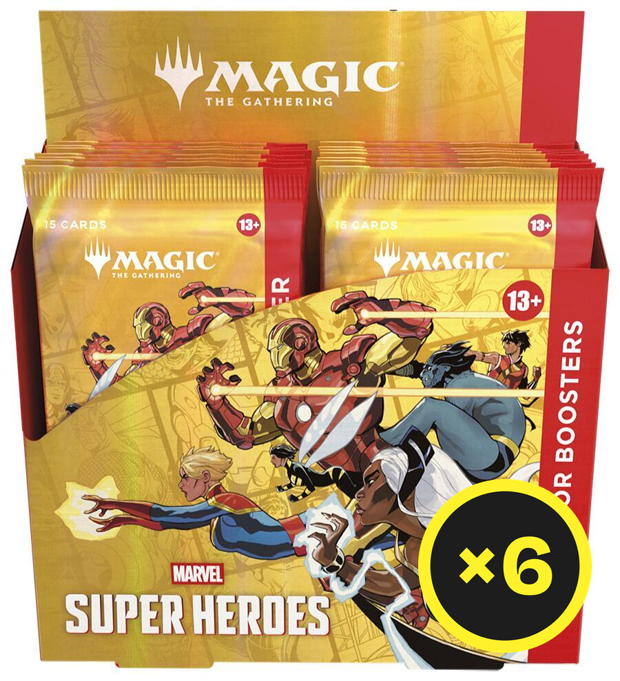 Magic The Gathering TCG - Marvel Super Heroes - Collector Booster Box