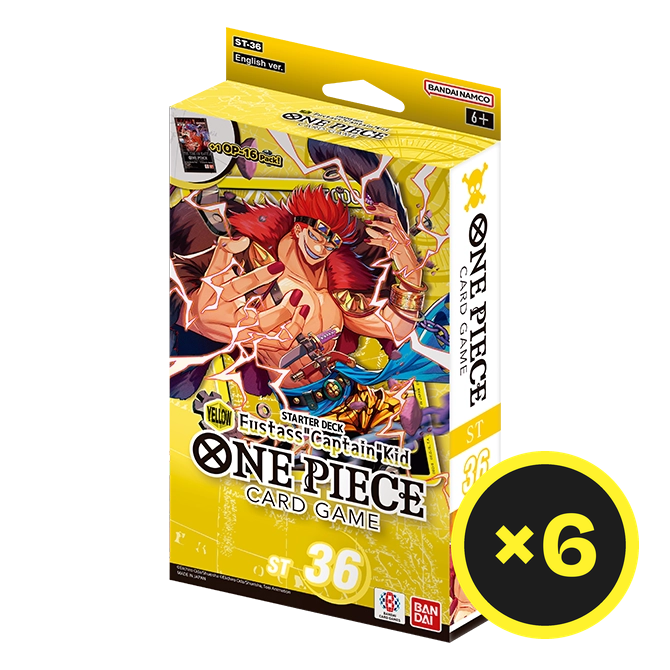 One Piece Card Game - Yellow Eustass"Captain"Kid - ST-36 - Starter Deck