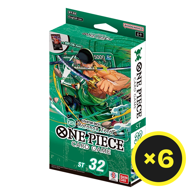 One Piece Card Game - Green Roronoa Zoro - ST-32 - Starter Deck
