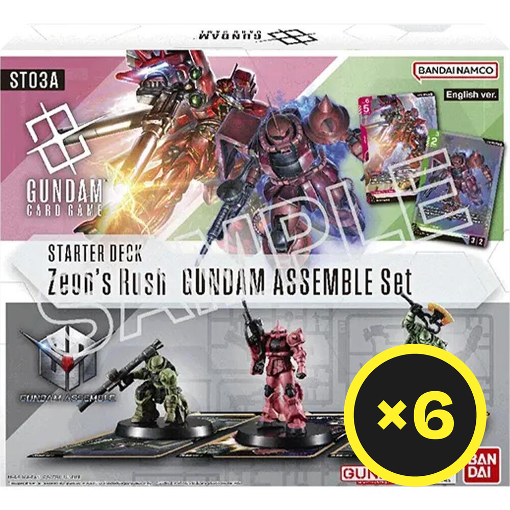 Gundam Card Game - Zeon's Rush - ST03A - Starter Deck (Gundam Assemble)