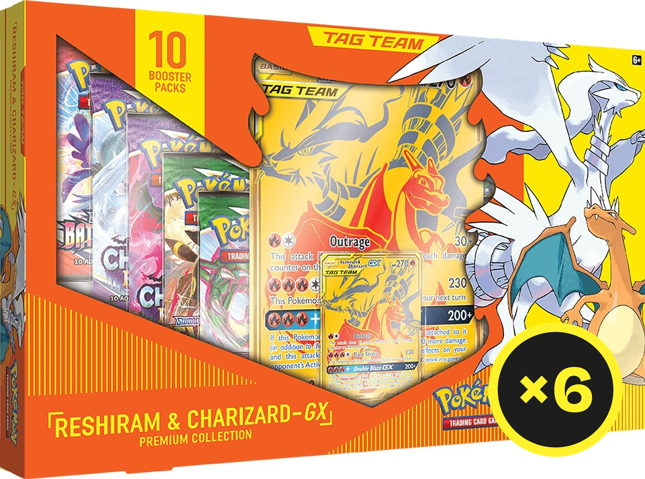 Pokémon TCG - Sun & Moon - Reshiram & Charizard Gx Premium Collection