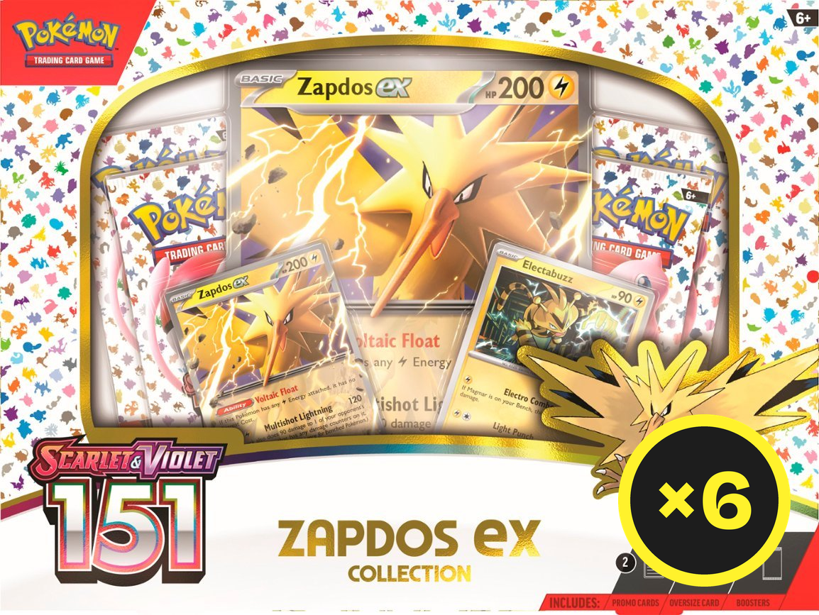 Pokémon TCG - Scarlet & Violet - 151 - Zapdos ex Collection