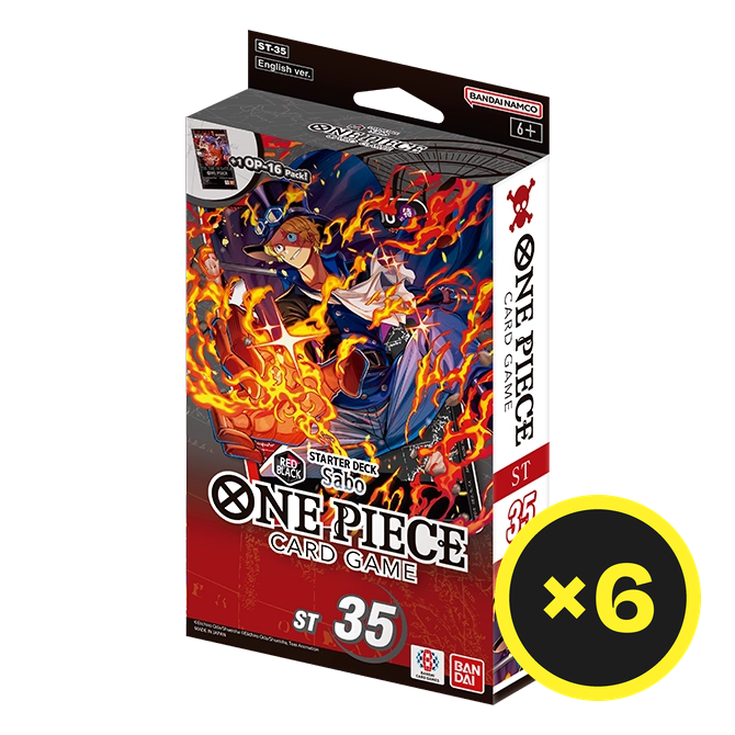 One Piece Card Game - Red/Black Sabo - ST-35 - Starter Deck