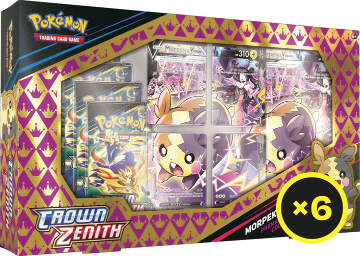 Pokémon TCG - Sword & Shield - Crown Zenith - Premium Treasures Collection - Morpeko V-UNION
