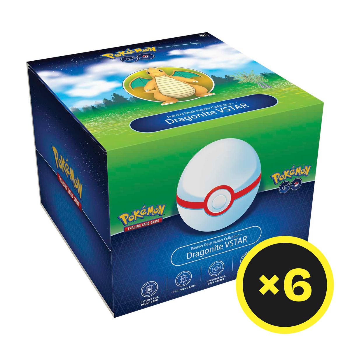 Pokémon TCG - Sword & Shield - Pokemon Go - Premier Deck Holder Collection (Dragonite VSTAR)