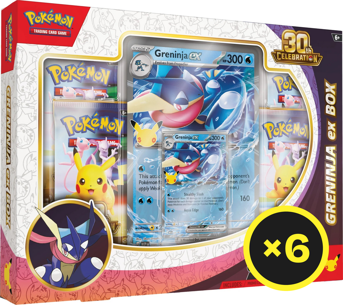 Pokémon TCG - Mega Evolution - 30th Celebration - Greninja ex Box