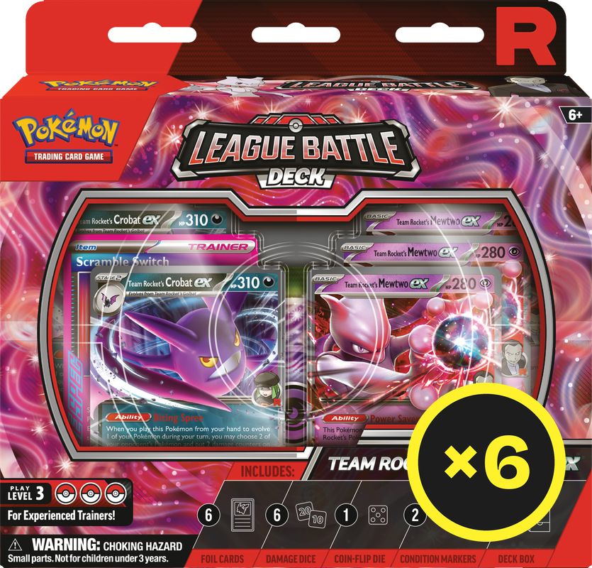 Pokémon TCG - Scarlet & Violet - League Battle Deck Team Rockets Mewtwo Deck