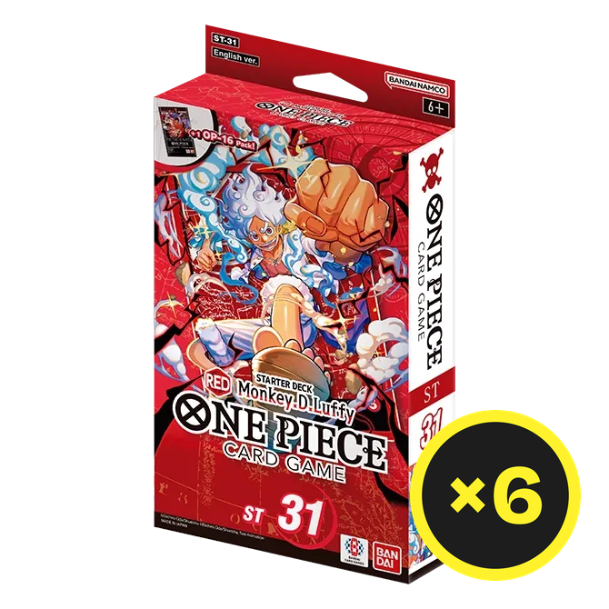 One Piece Card Game - Red Monkey.D.Luffy - ST-31 - Starter Deck