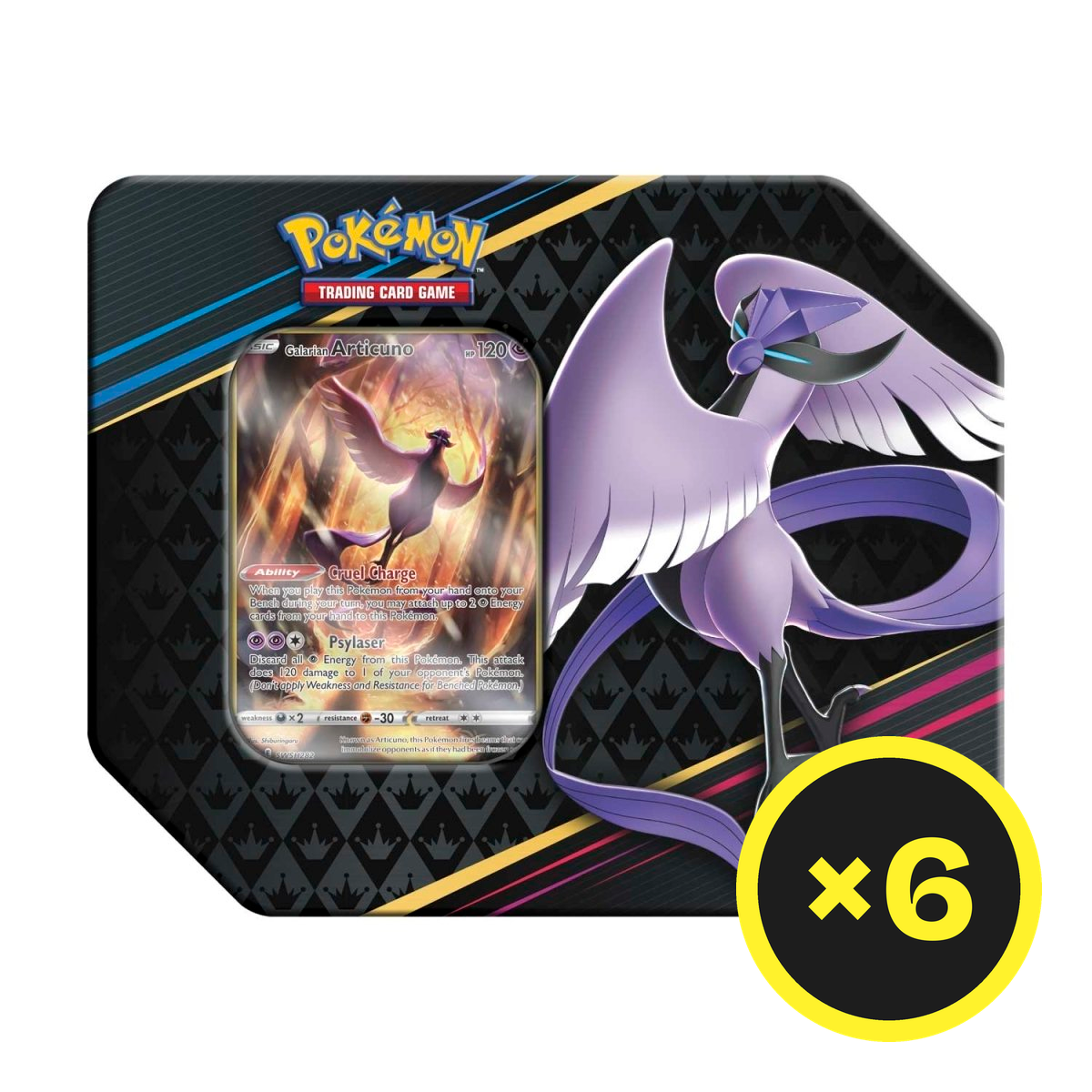 Pokémon TCG - Sword & Shield - Crown Zenith Tin (Galarian Articuno)