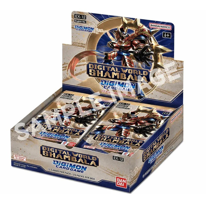 Digimon Card Game - Digital World Shambala - Booster Box (EX-12)