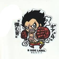 One Piece - Gear 4 Bounce Man Luffy 2 Small Sticker(B-SIDE LABEL)