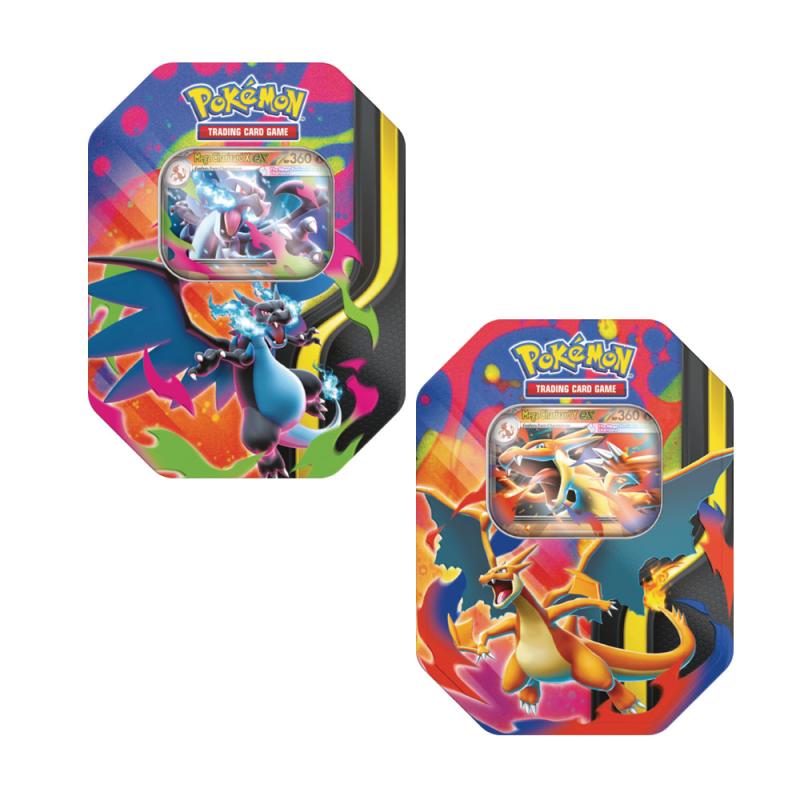Pokémon TCG - Mega Evolution - Mega Charizard ex Tin – Banana