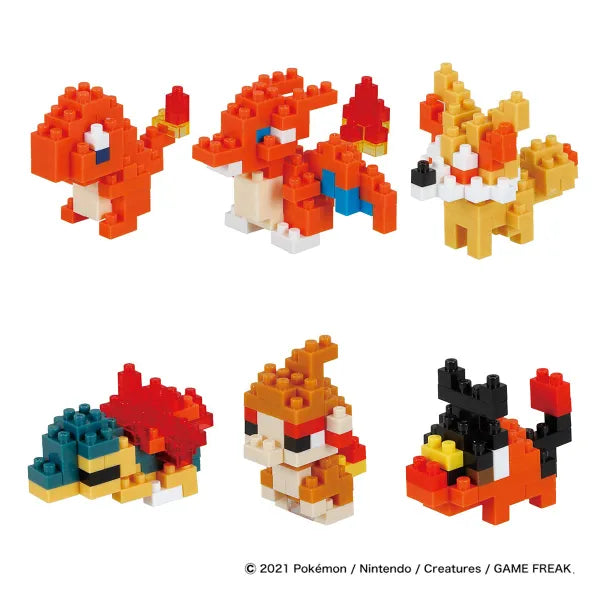Nanoblock mininano Series: Pokémon Type Fire Set 1