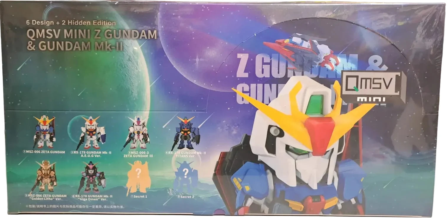 Gundam QMSV Mini Z Gundam & Gundam Mk-II Blind Box (1 Complete