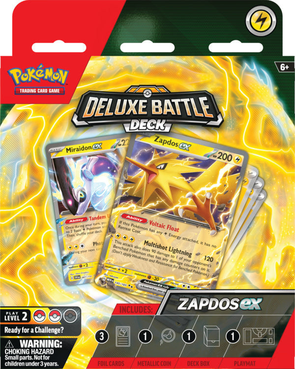 Pokémon TCG - Scarlet & Violet - Deluxe Battle Deck (Zapdos ex)