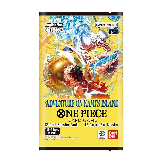 One Piece Card Game - Adventure on Kami's Island - OP-15 - Booster Pack (English) - official packaging