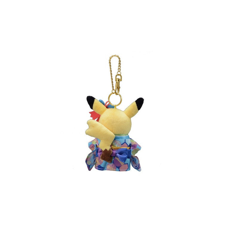 Pokémon Center Kanazawa Exclusive Pikachu Plush Kaga Kimono Keychain