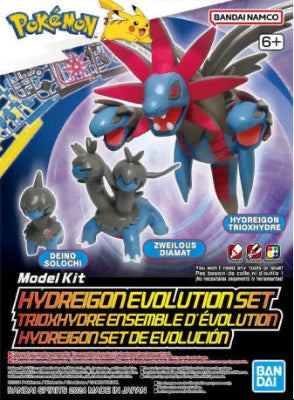 Pokémon Model Kit HYDREIGON EVOLUTION SET