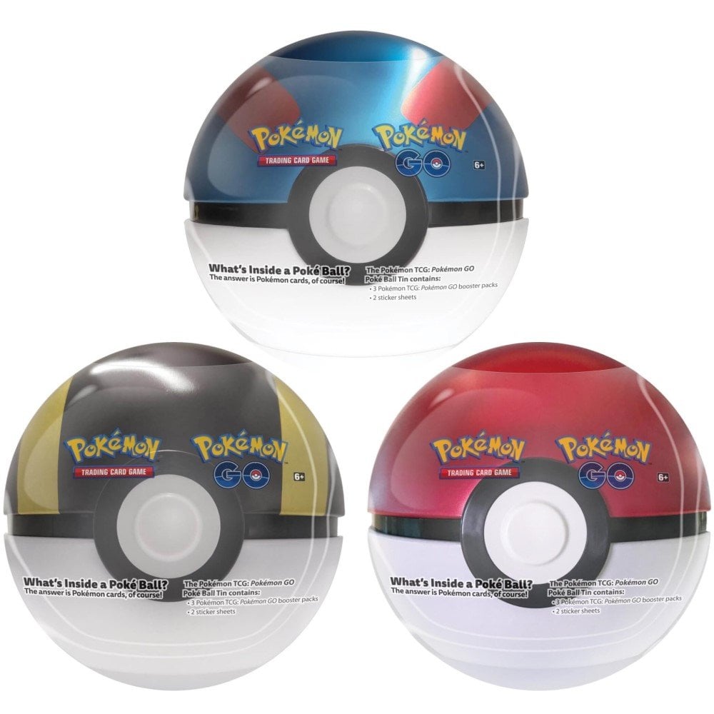 Pokeball Tin 2018 (Breakthrough, Crimson Invasion And Burning Shadow)