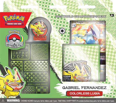 Pokémon TCG - Pokemon World Championship Deck 2023 Set (8 Decks)
