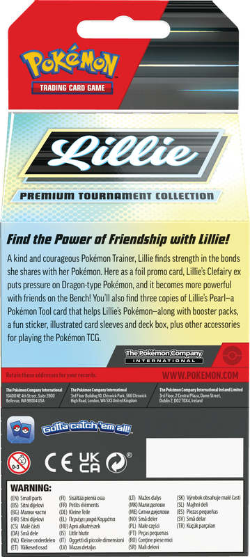 Pokémon TCG - Scarlet & Violet - Lillie Premium Tournament Collection
