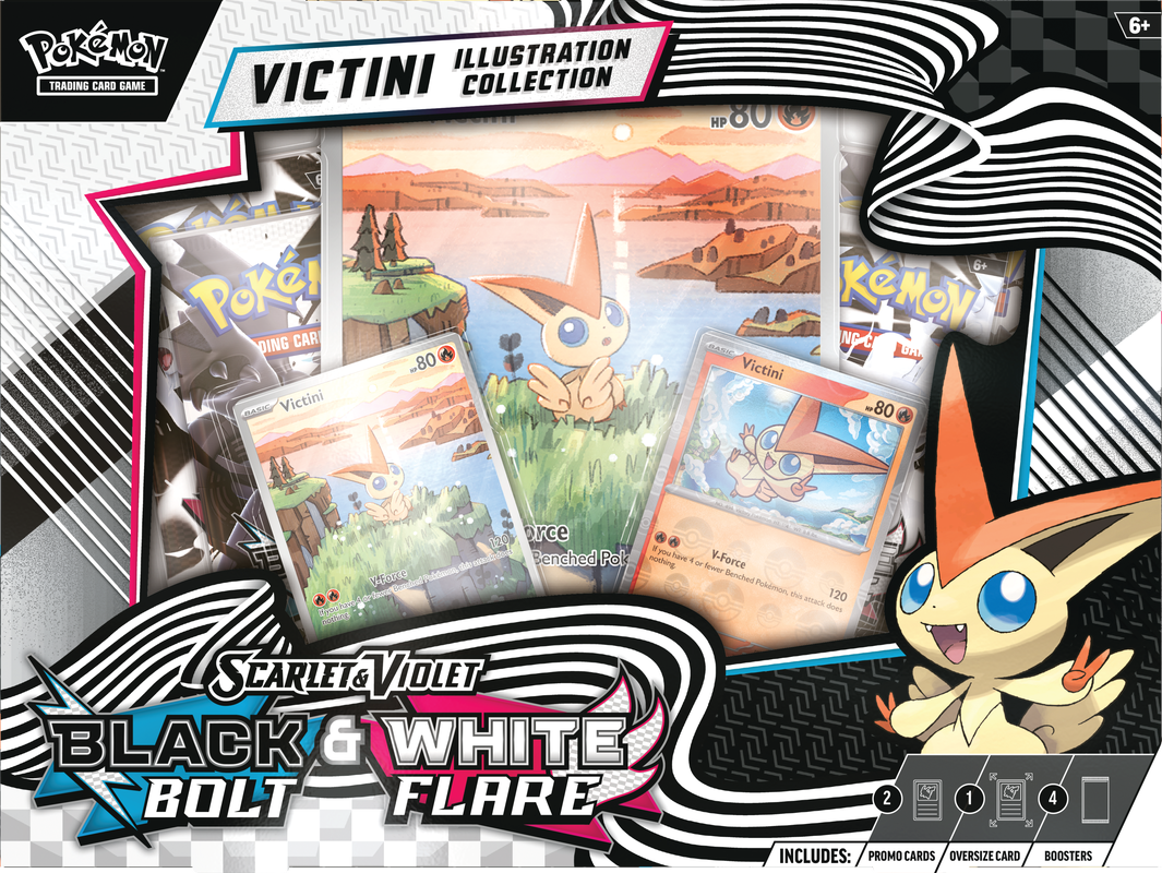 Pokémon - Scarlet & Violet - Unova Victini Illustration Collection Box