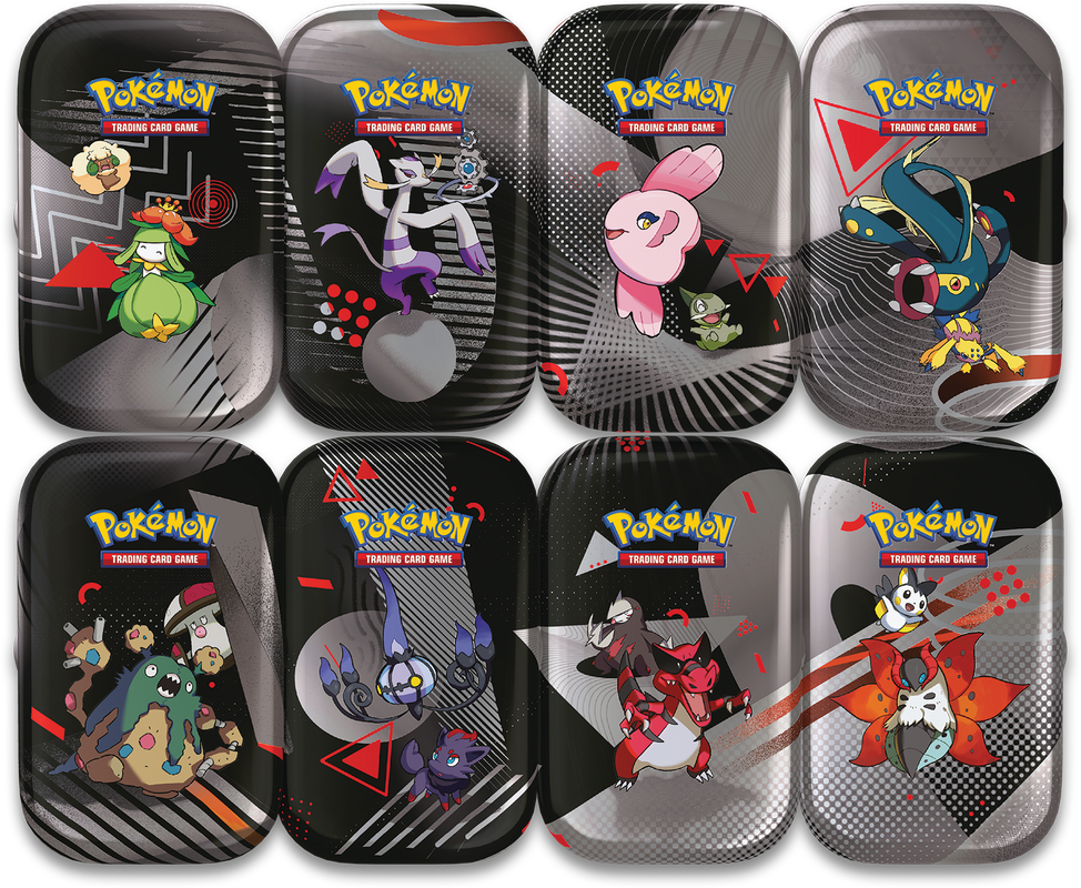 POKEMON UNOVA 8CT MINI TIN DISPLAY (Limit 1 per customer)