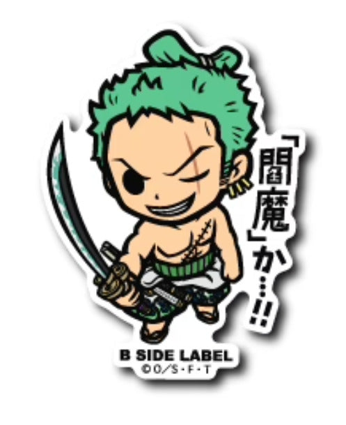 One Piece - Wano Zoro 2 Small Sticker (B-SIDE LABEL)