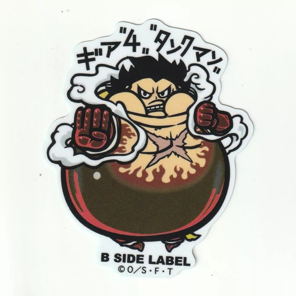 One Piece - Gear 4 Luffy Tank Man Small Sticker (B-SIDE LABEL)