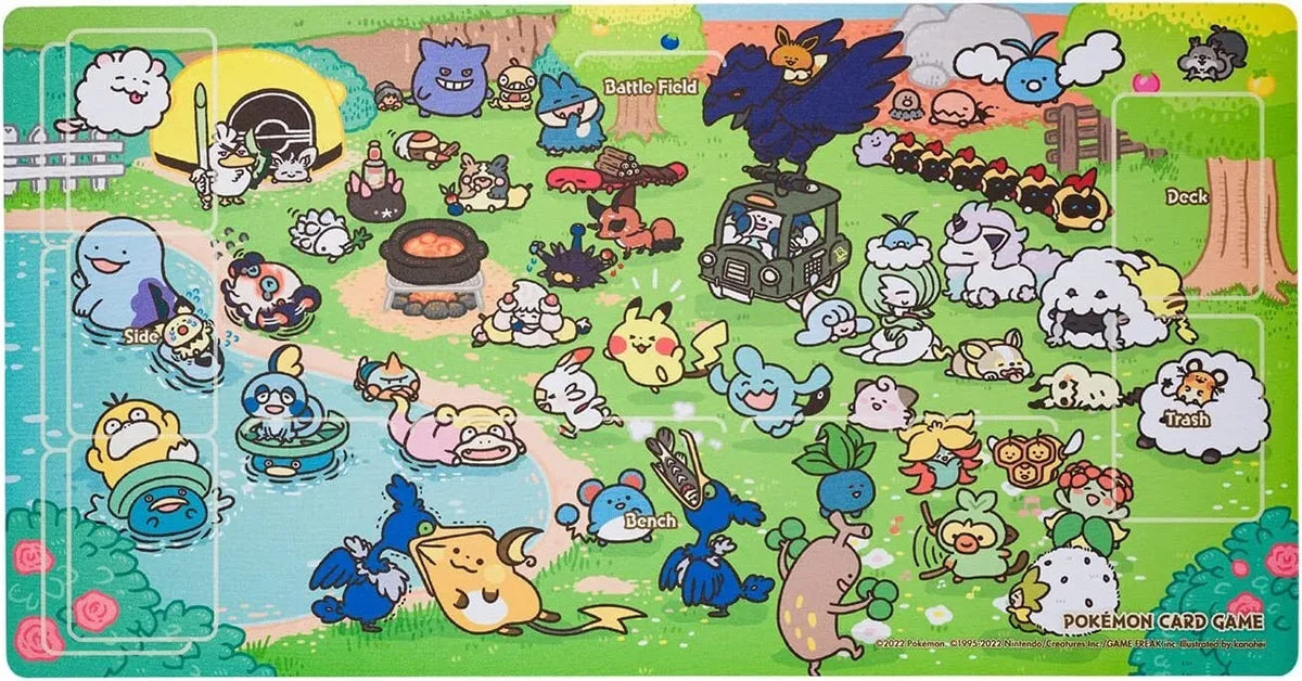 Pokémon Center Japan Official Playmat: Yurutto Playmat