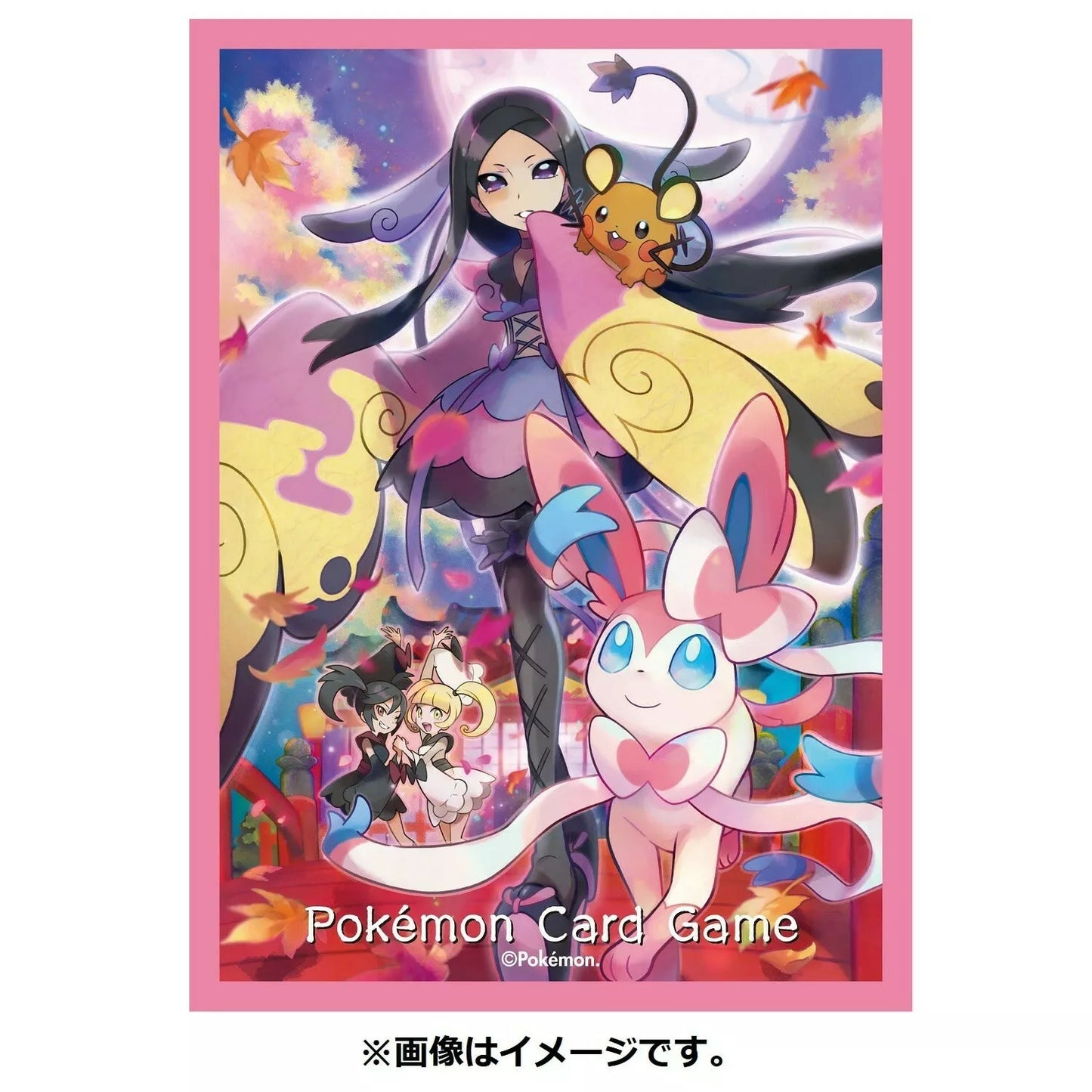 Pokémon Center Japan Official Sleeves: Valerie Sylveon Dedenne Sleeves