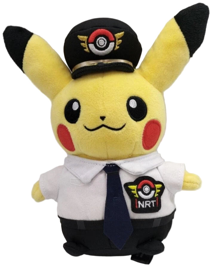 Pokemon Narita Airport Pikachu Plush Ver. 3 (Pokemon Center Japan)